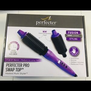 Perfecter- Curling Iron Brush with 2 sized brushes
